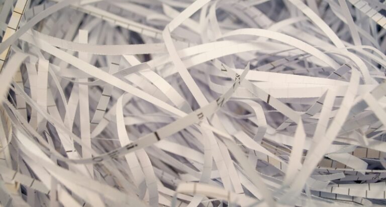 shredded paper