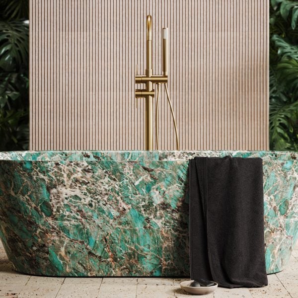 tiffany marble bathtub lusso design dezeen 2364 hero