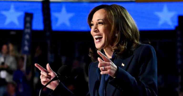 cbsn fusion how kamala harris is embracing patriotism in her 2024 campaign thumbnail