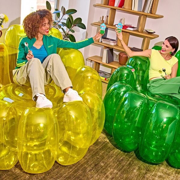 jello jelly collection inflatable chairs dezeen 2364 hero