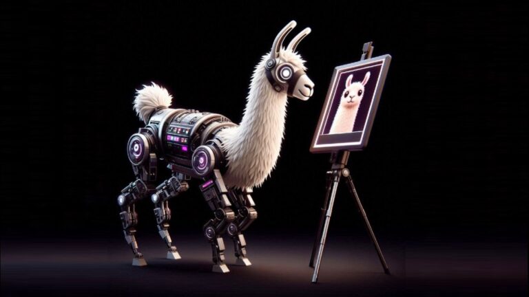 robotic llama