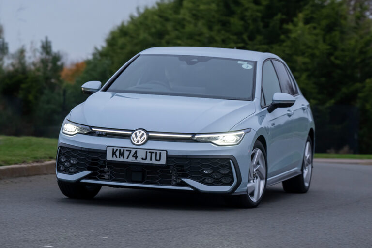 volkswagen golf gte review front cornering