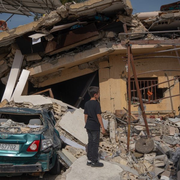 hanine southern lebanon bombed house hero