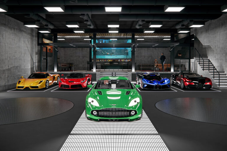 supercar batcave