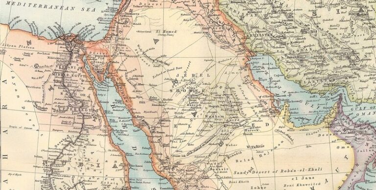 middle east map