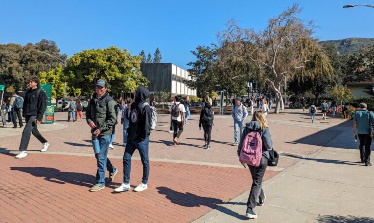 Cal Poldy SLO campus and students 1024x611