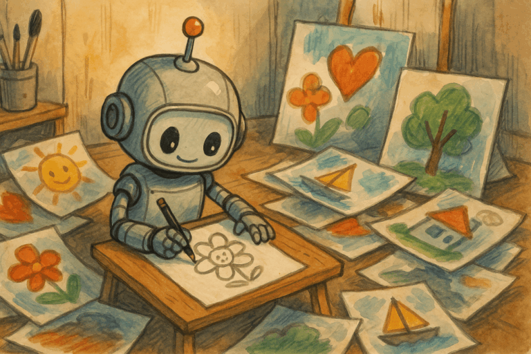gptimagemodel robot artist