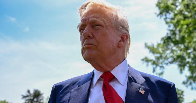 cbsn fusion trump claims victorious 100 days says things will be just fine as tariffs concerns persist thumbnail